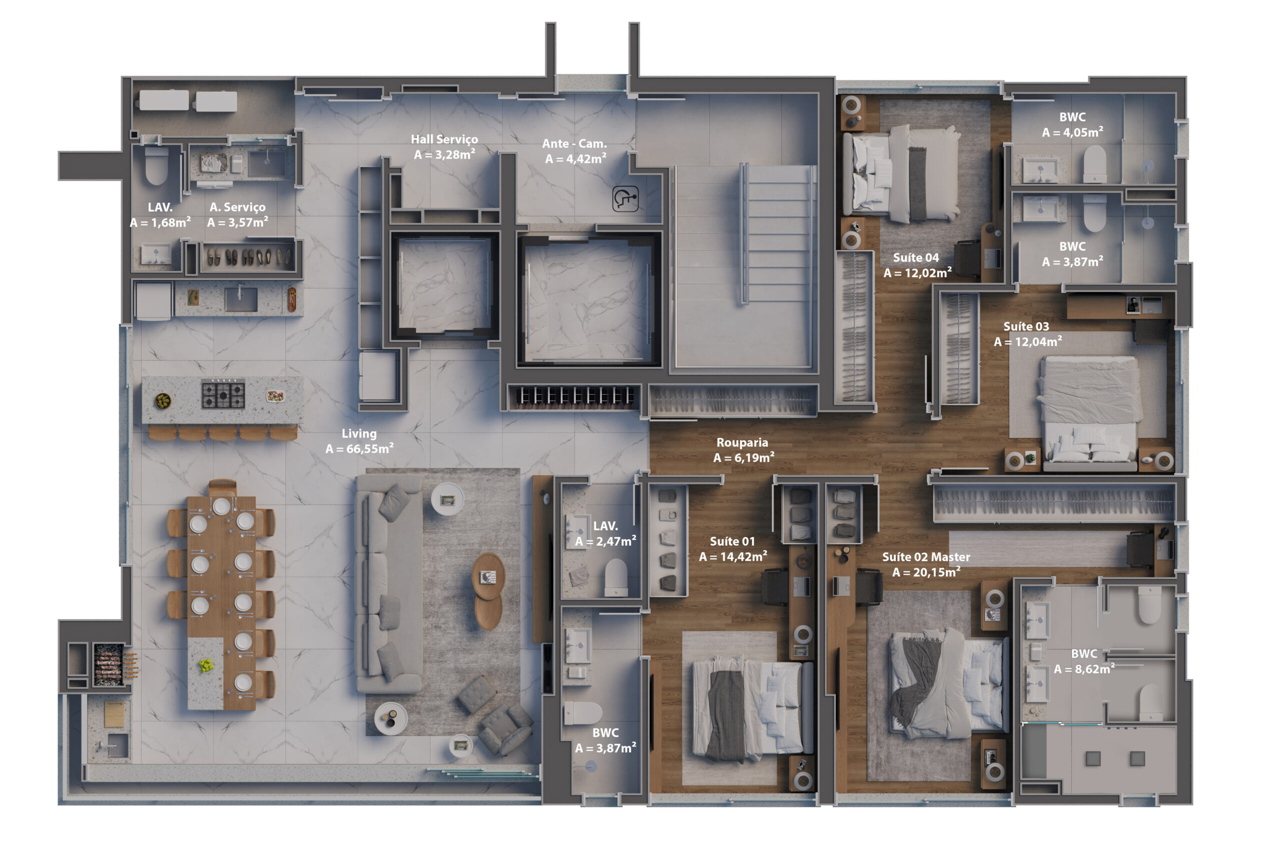 Apartamento à venda no Alicante Casa Residence