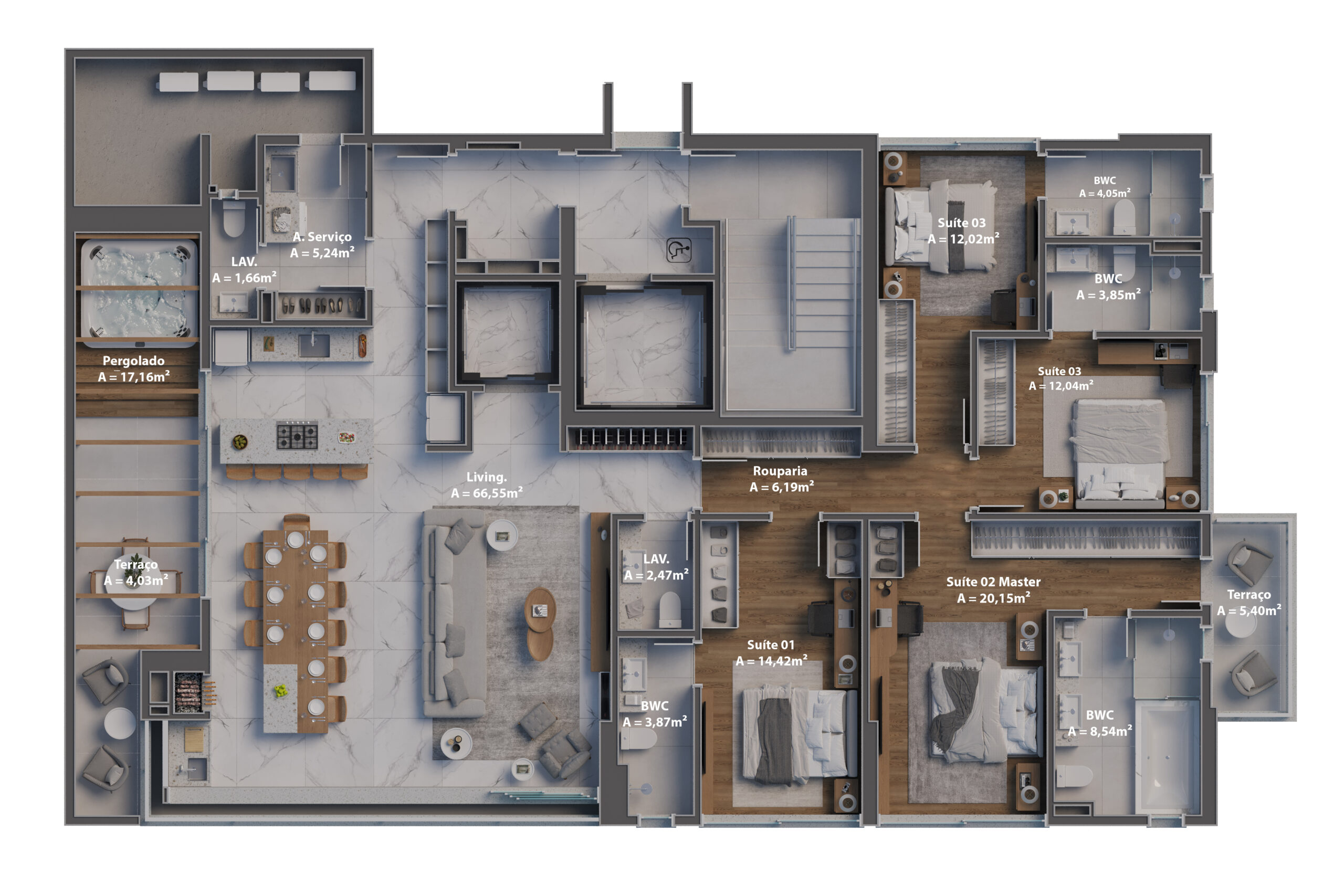 Apartamento à venda no Alicante Casa Residence