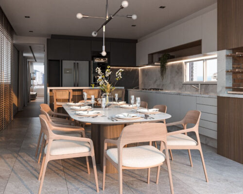 Apartamento Diferenciado à venda no Mar Belle Residence