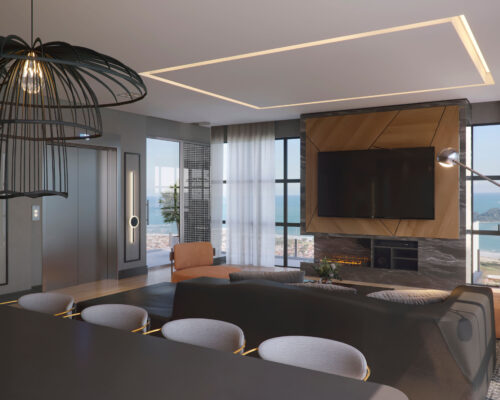 Cobertura Triplex à venda no Sparkling Wine Residence